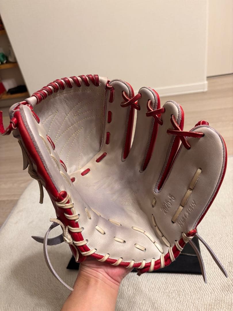 ミズノプロ投手用オーダーグラブ