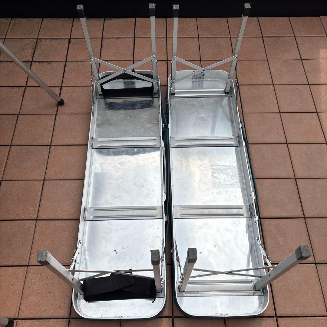 ☆Coleman(コールマン)ピクニックベンチセット（ベージュ／グリーン）