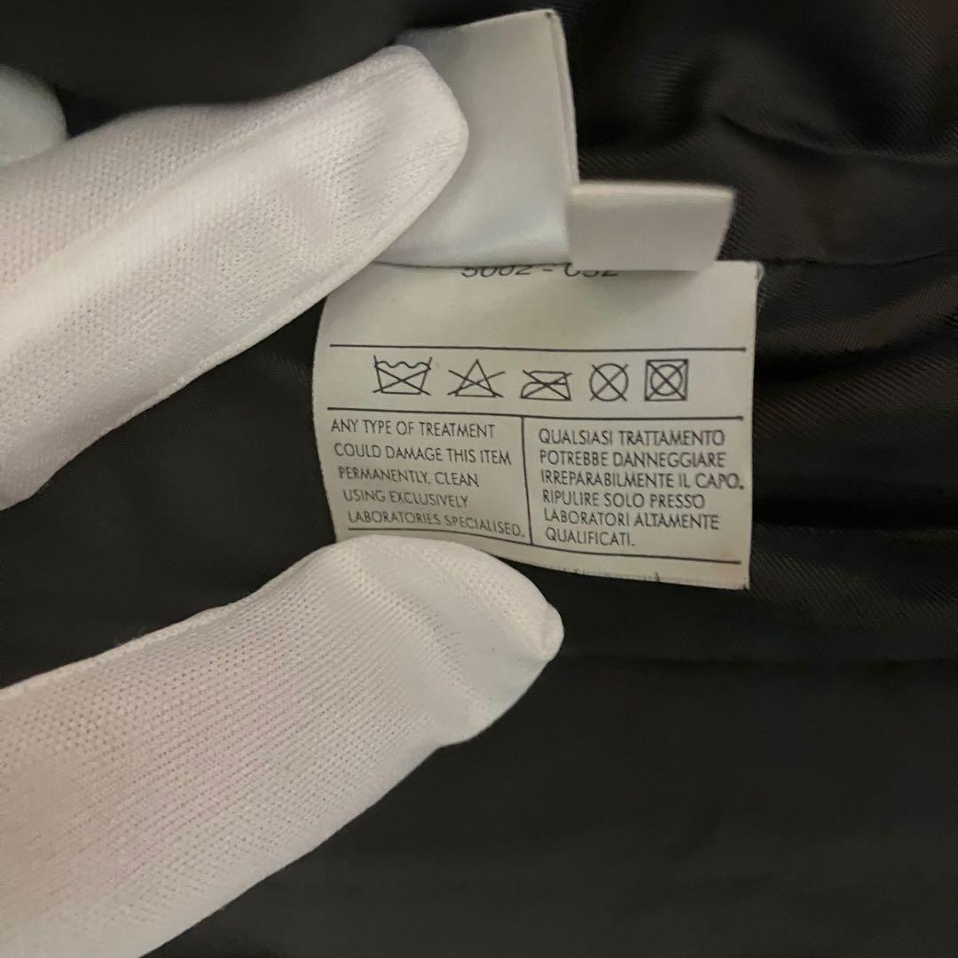 ✨希少✨Ferragamo レザー　ガンチーニ　ファイヤーマンジャケット　茶色