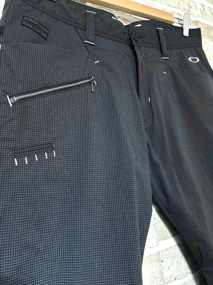 【早い者勝ち❣️】オークリー スカル メンズ ゴルフパンツ 34インチ 黒