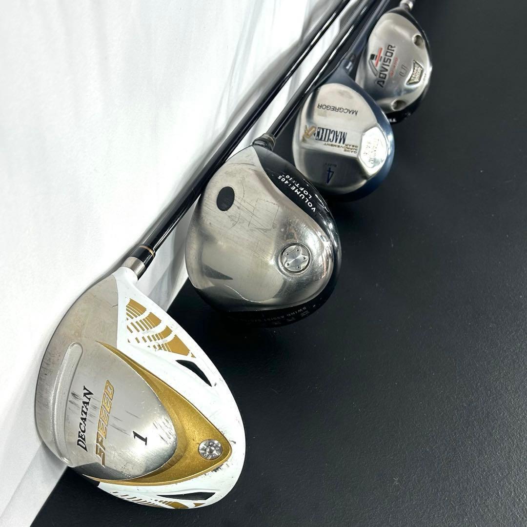 本格派　メンズゴルフクラブ　10本　フルセット　お試しセット　ゴルフセット