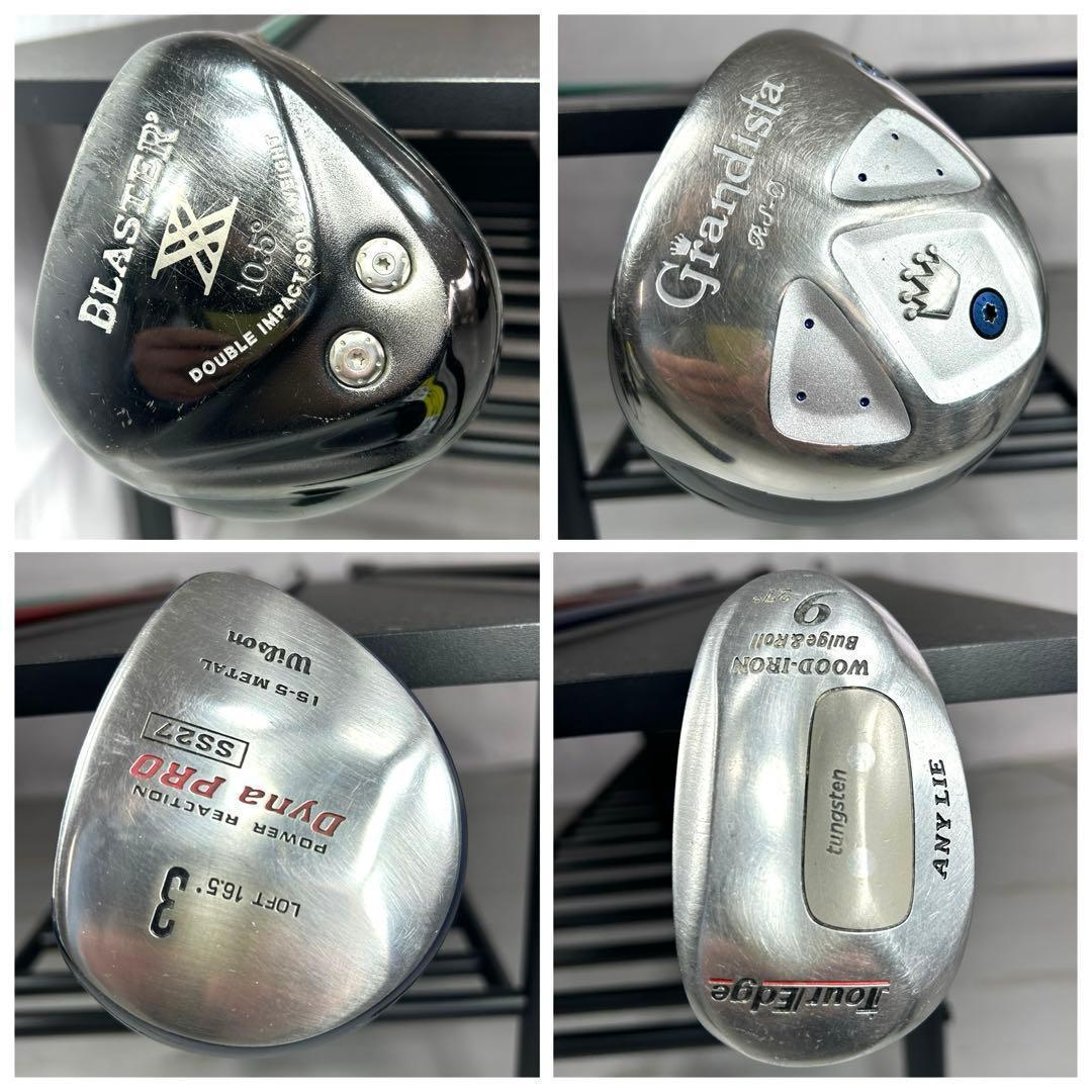 本格派　メンズゴルフクラブ　10本　フルセット　お試しセット　ゴルフセット