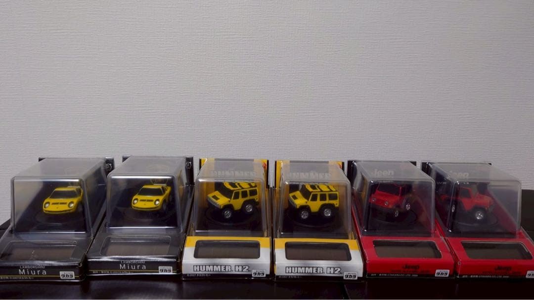 スカイラインHUMMER　Jeep ターンテーブル　未開封10個セット　チョロQ