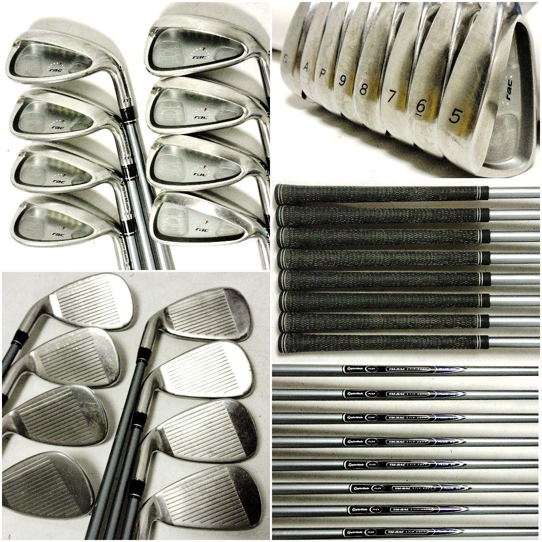 メンズ右利き初心者〜　テーラーメイド　ゴルフクラブセット+スタンドキャディバッグ