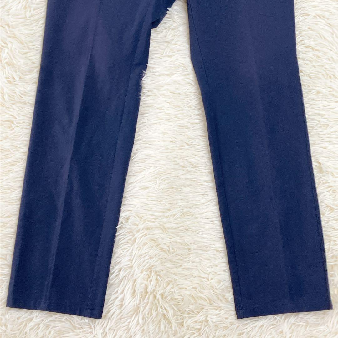 ✨美品✨アンパスィ　ゴルフウェア　メンズ　パンツ　ネイビー　L ストレッチ