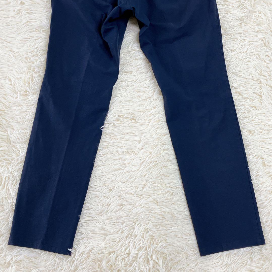 ✨美品✨アンパスィ　ゴルフウェア　メンズ　パンツ　ネイビー　L ストレッチ