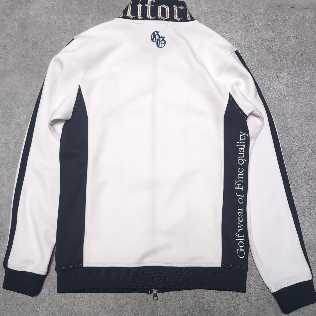 美品　GOTCHA GOLF メンズゴルフジャケット ジャージ　ロゴ刺繍　M