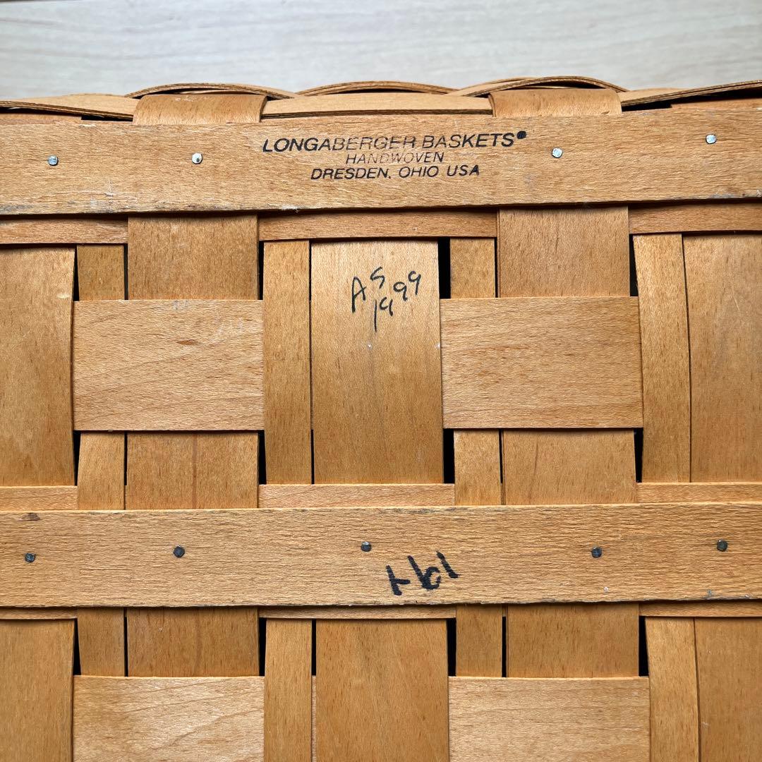 ロンガバーガー　バスケット　大きめサイズ　ピクニック　ケーキ