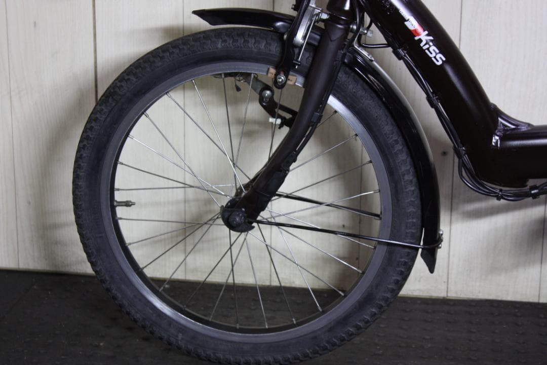 ヤマハPAS Kiss mini XOT5-0015 20型8.7AH 茶色