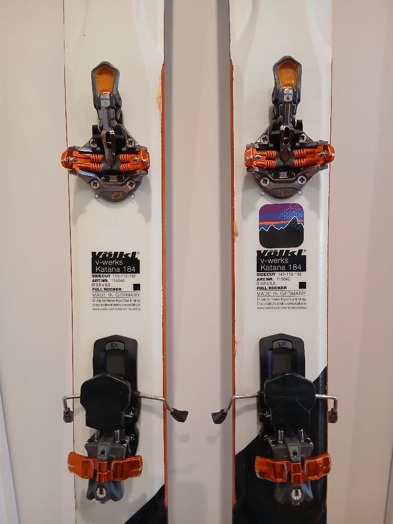 Völkl Katana 184cm スキー 板 バインディング付き