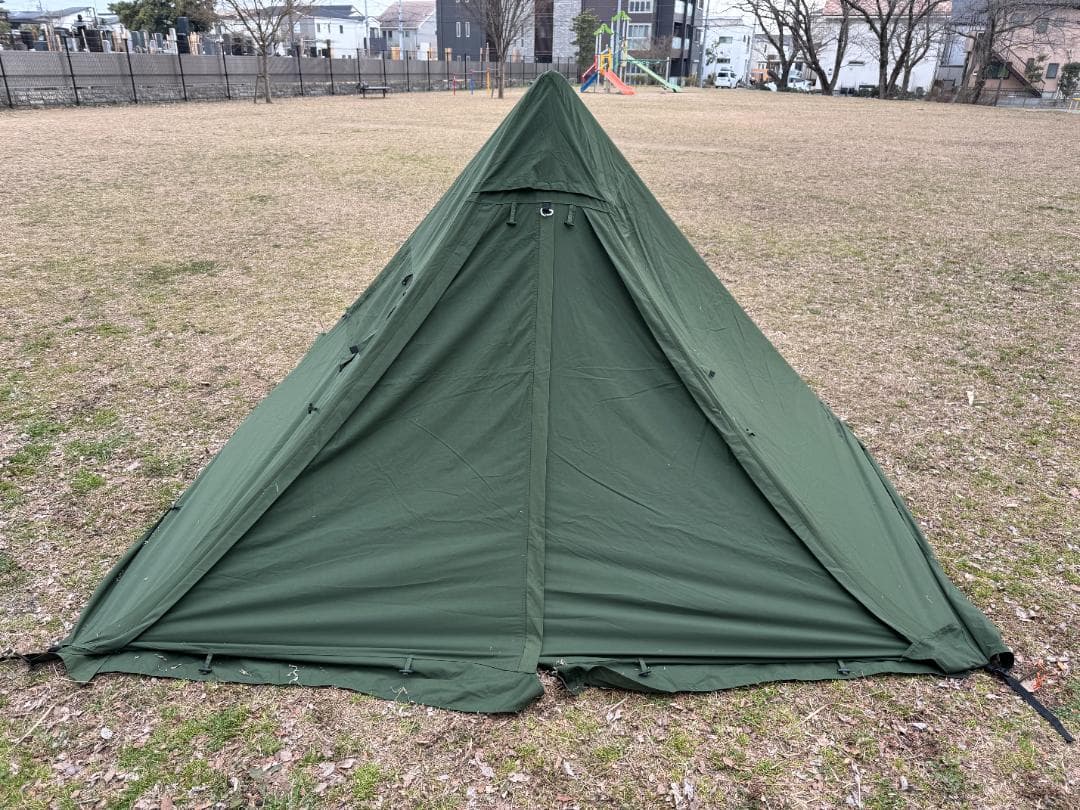 WOLFYOK TC ティピーテント ソロ薪ストーブお籠りに