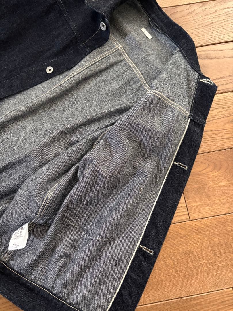 【極美品】COMOLI 24AW 1st デニムジャケット　サイズ2
