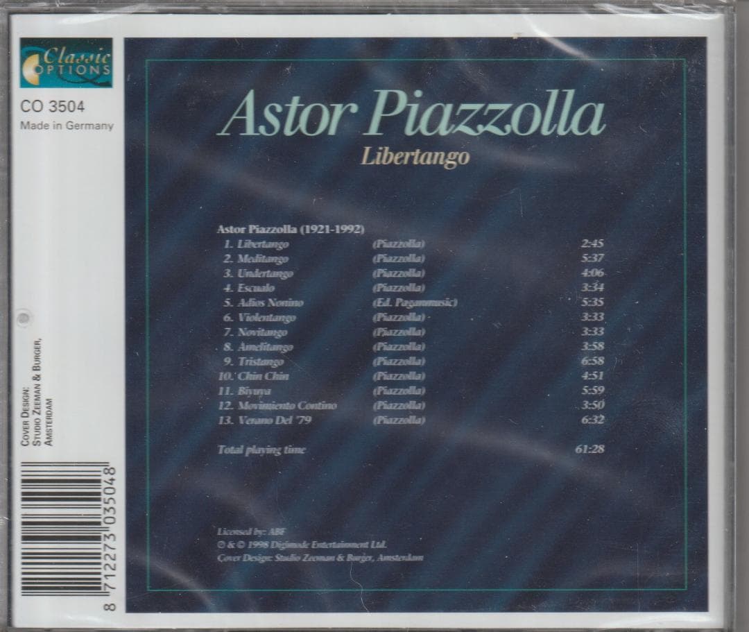アストル・ピアソラ（Astor Piazzolla）CD 新品未開封 希少レア