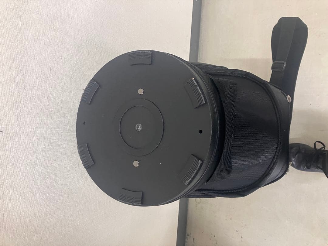 adidas ゴルフキャディーバック 黒赤アデダス