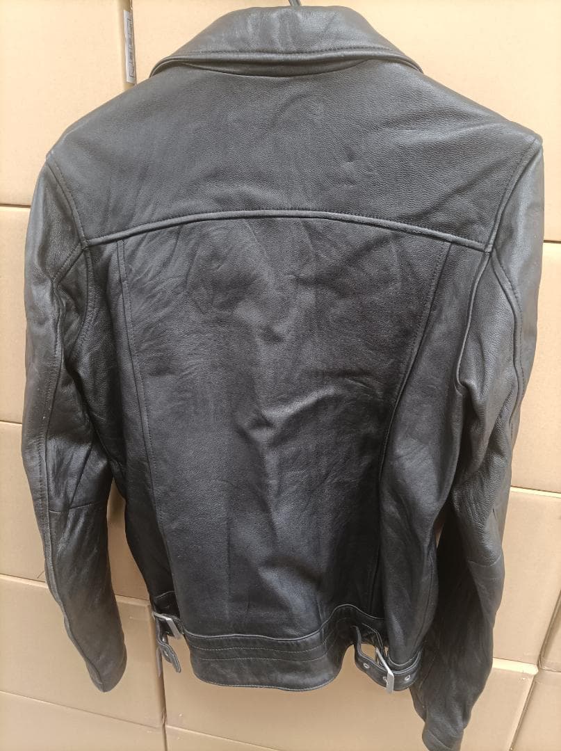 【美品】JACKROSE ジャックローズ 羊革 レザージャケット ライダース L