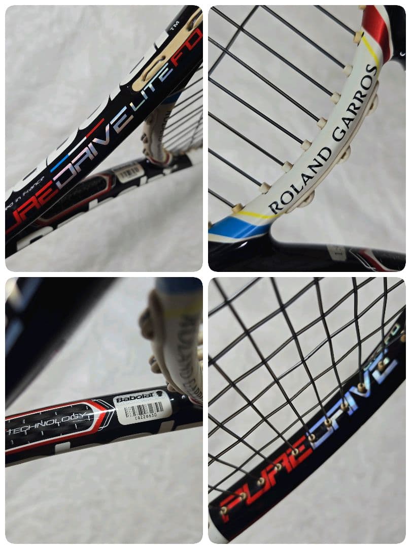 ラケット(硬式用) Babolat PURE DRIVE LITE French Open G1