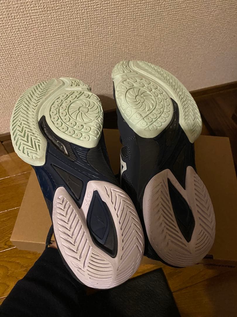 【ベルママ】Mizuno バドミントンシューズ 25.5cm