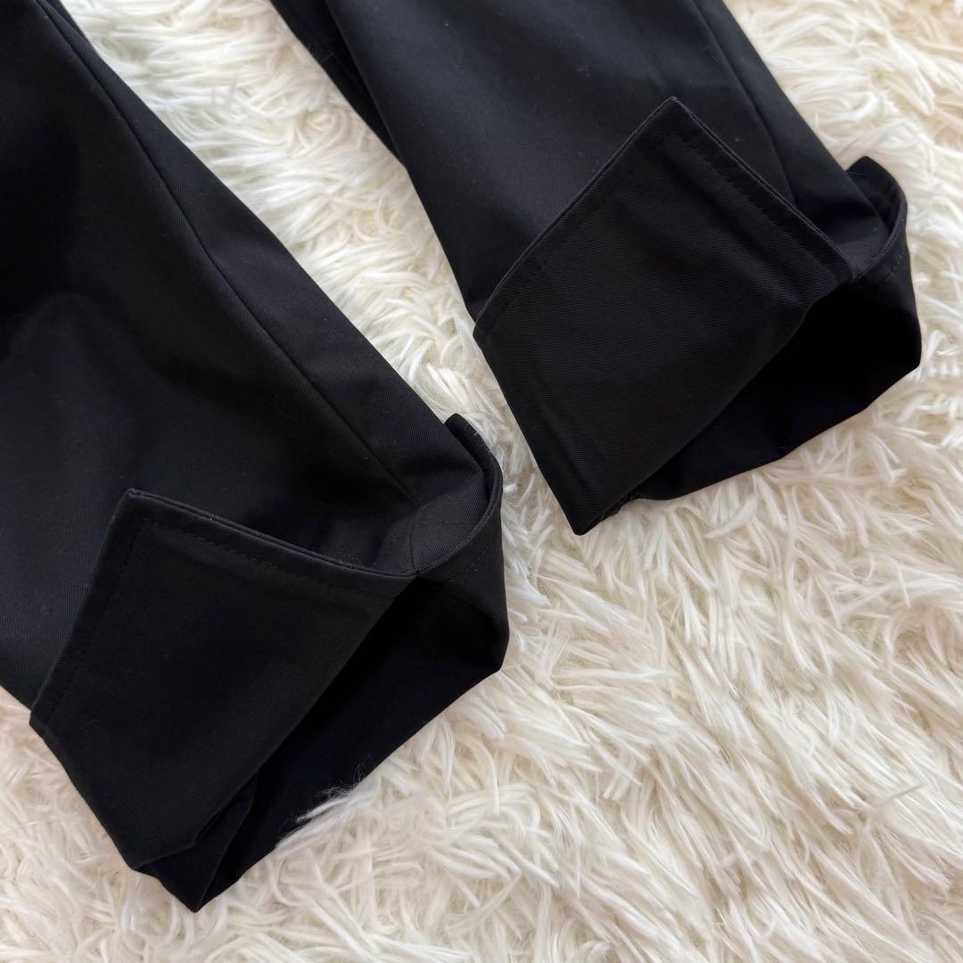 foufou THE DRESS コットンロングワンピース M ブラック フレア