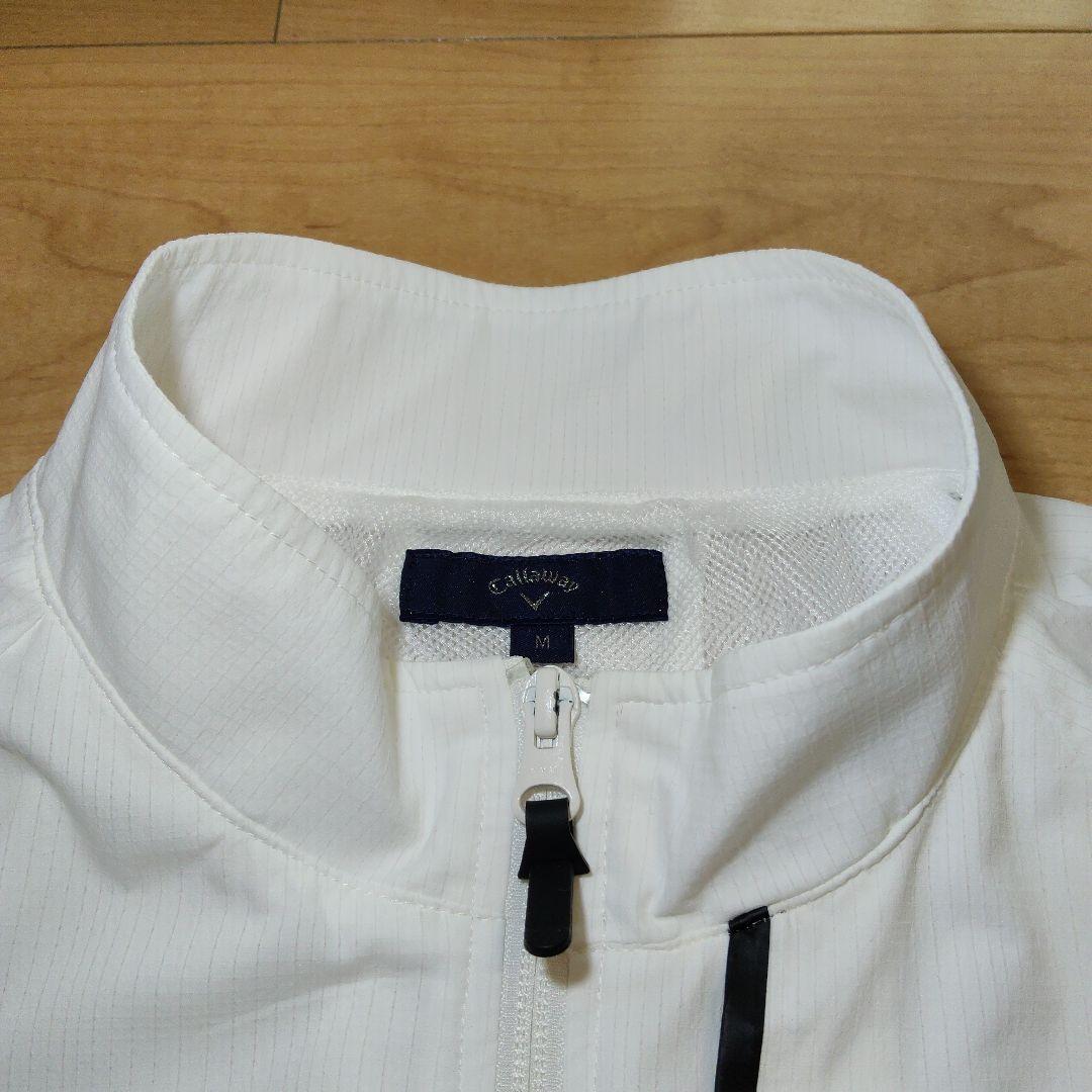 Mサイズ 美品【Callaway】キャロウェイ 裏地付 フルジップジャケット