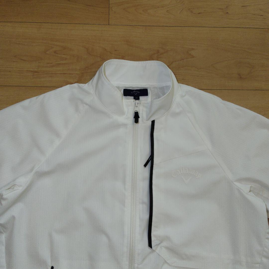 Mサイズ 美品【Callaway】キャロウェイ 裏地付 フルジップジャケット