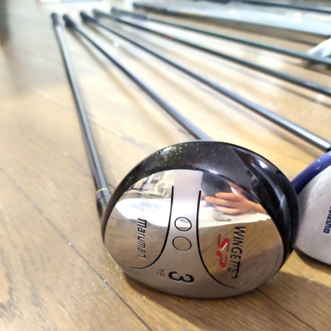 【niko】MIZUNO 　キャディーバッグ　ゴルフバッグ セット 初心者