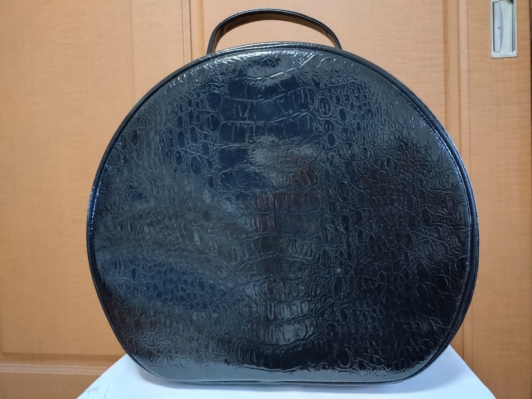 シャンデール コルドベスケース 衣装ケース クロコ型押し ブラック 大・小