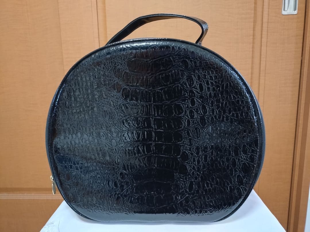 シャンデール コルドベスケース 衣装ケース クロコ型押し ブラック 大・小