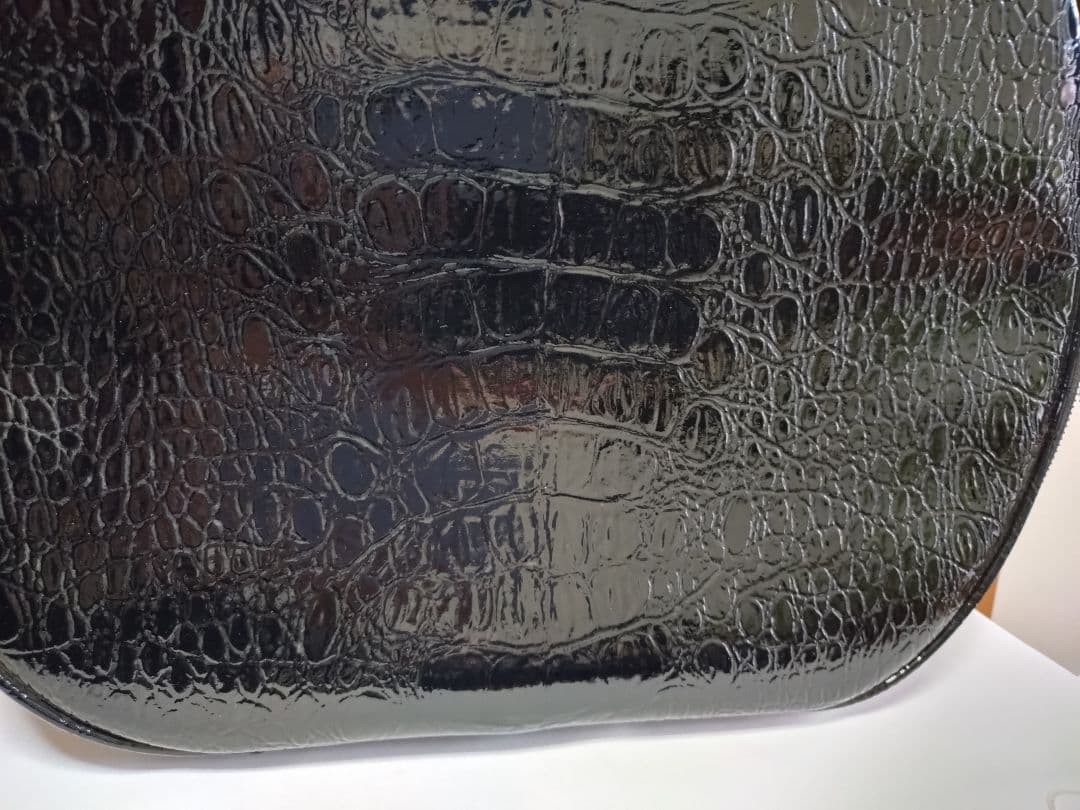 シャンデール コルドベスケース 衣装ケース クロコ型押し ブラック 大・小