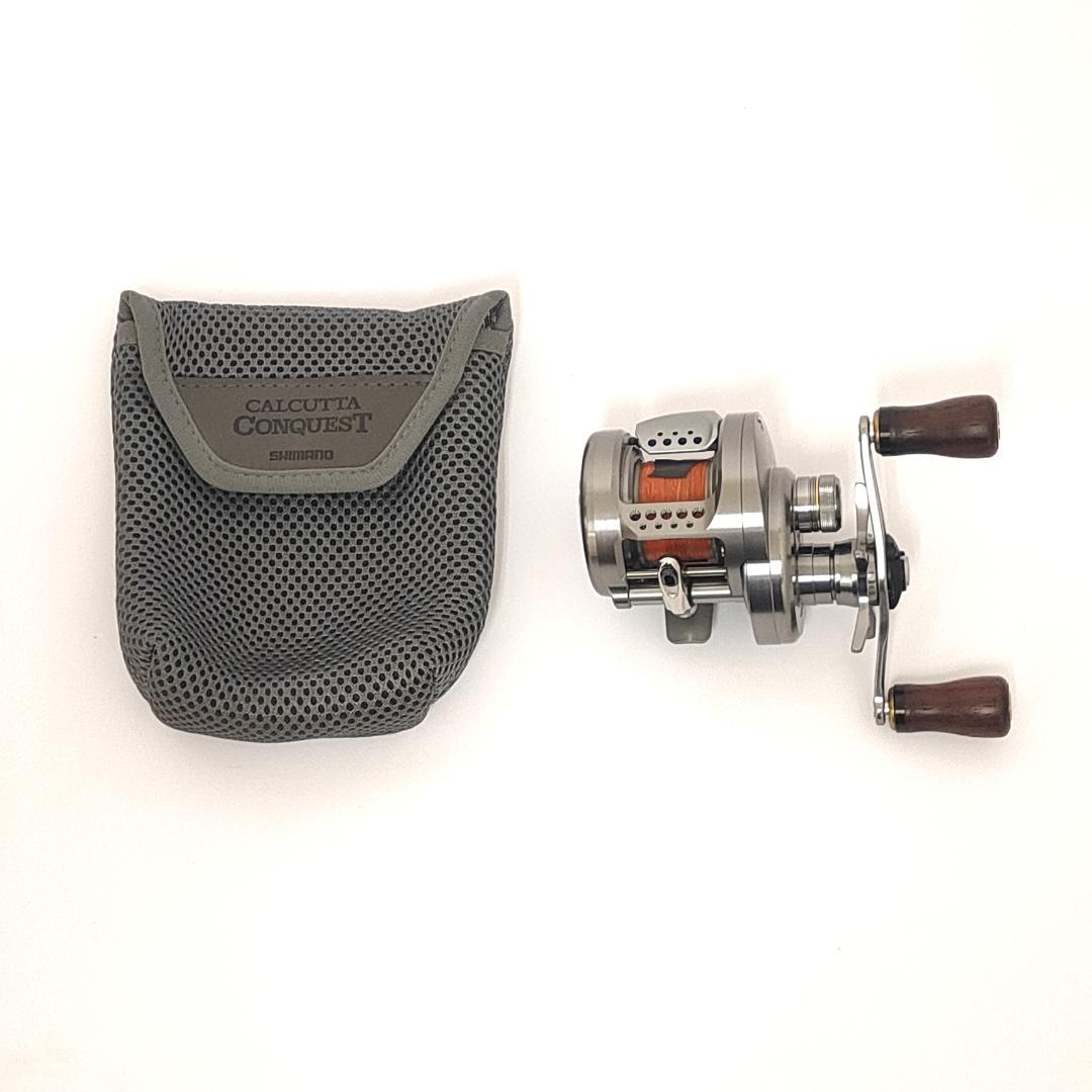 シマノ 17カルカッタコンクエスト BFSHG ハンドルノブ交換 ケース付