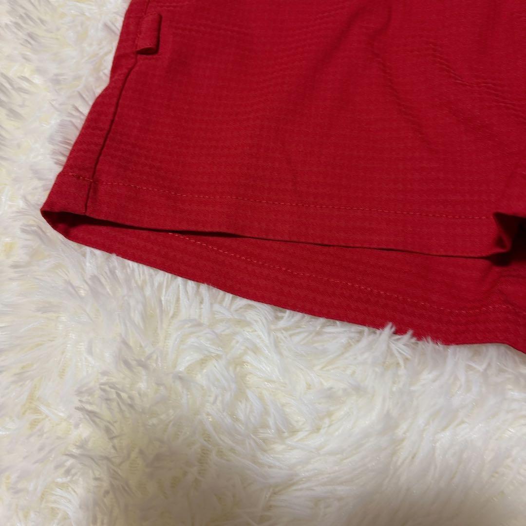 パーリーゲイツ　イーエックス ストレッチ ショートパンツ赤