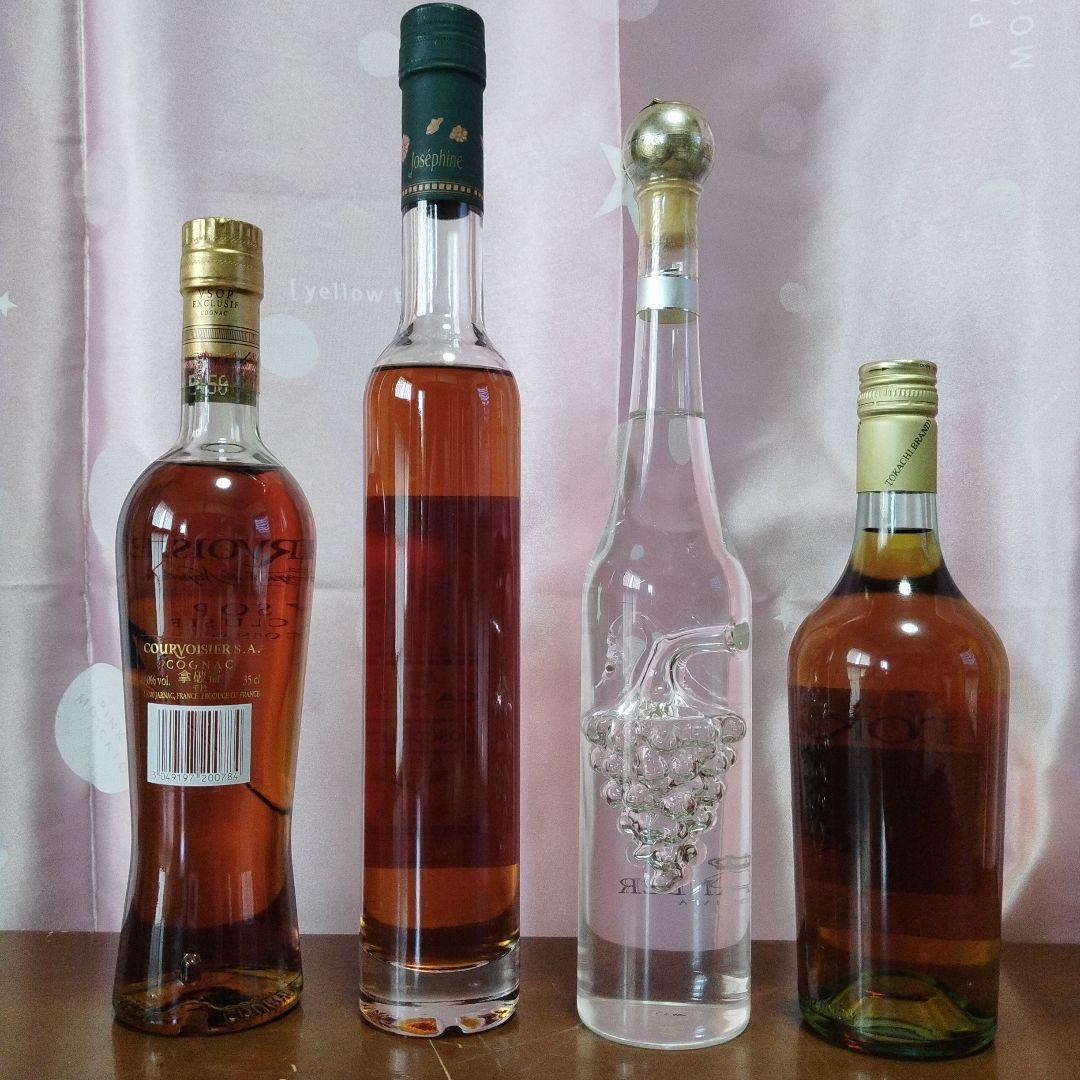 【ハーフボトル】ブランデー　4本セット