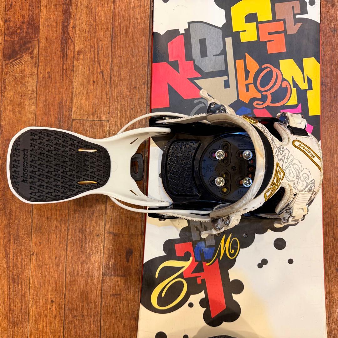 送料込！K2 155cm Burton 25cm スノーボードセット！バートン