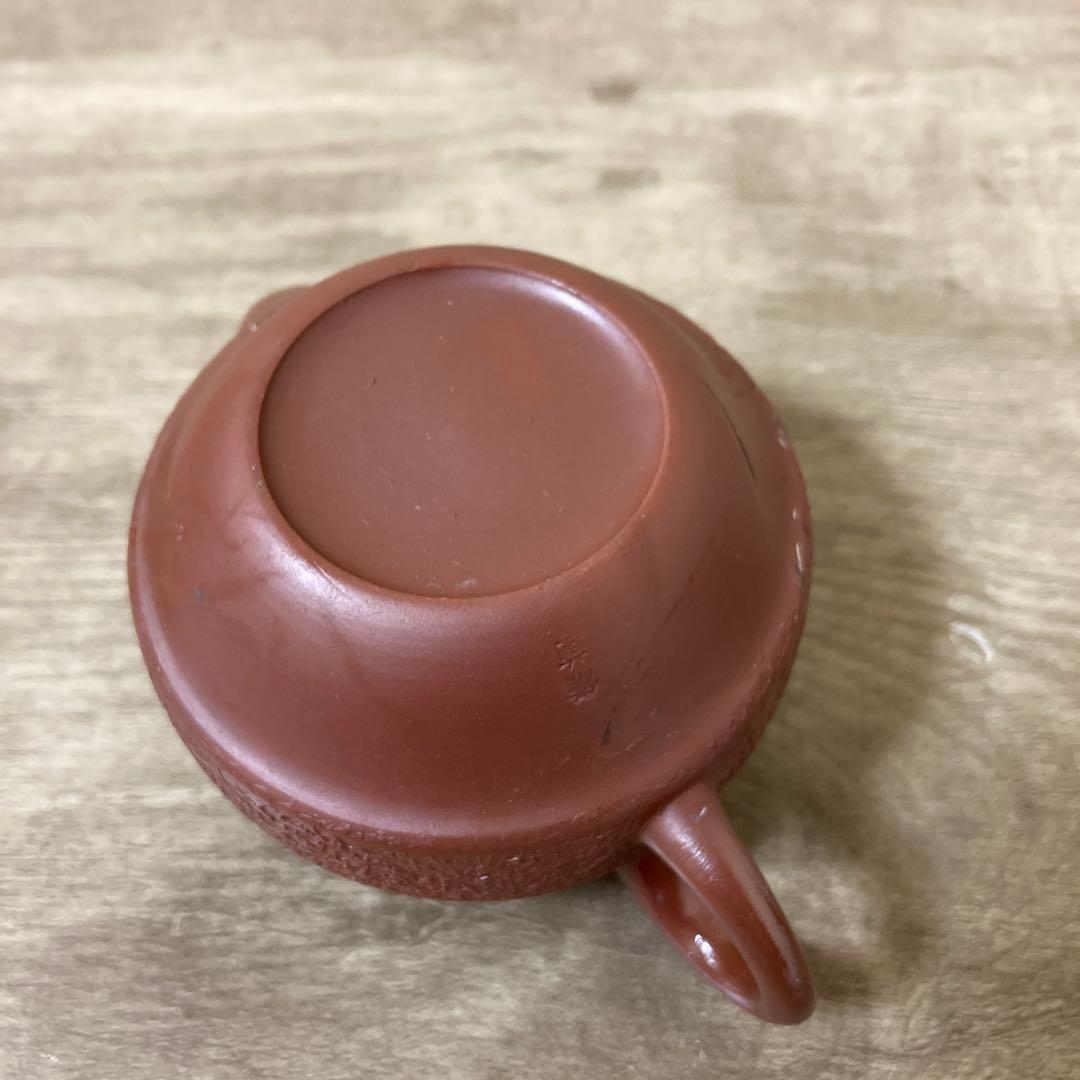 備前　古備前　小茶器　朱泥　石目肌　茶道具　煎茶時代　古美術　宝瓶　湯呑