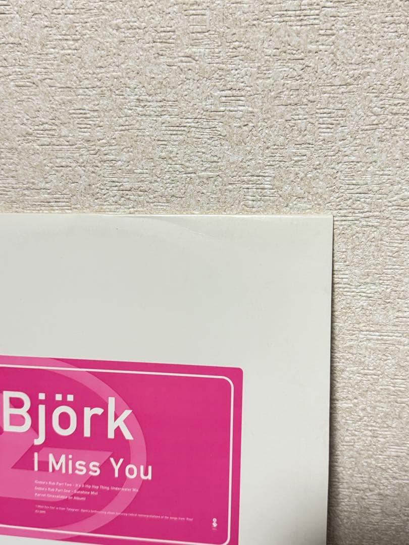 Bjork ビョーク　I Miss You レコード アナログ