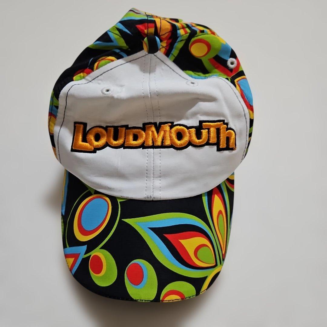 [LOUD MOUTH]美品　ゴルフ　レインウェア上下　メンズUS L　帽子付き