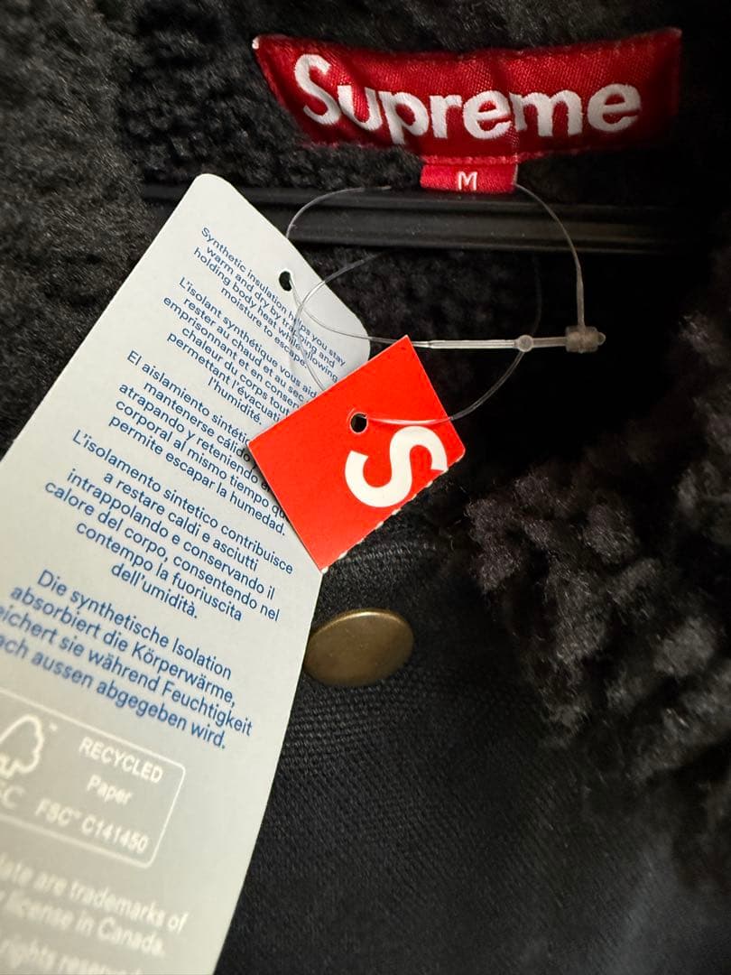 ジャケット・アウター Supreme FauxShearling Lined BomberJacket