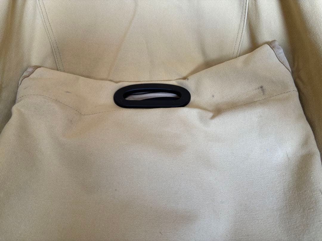 DOD アウトドアチェア スゴイッス　タン　収納バッグ付き