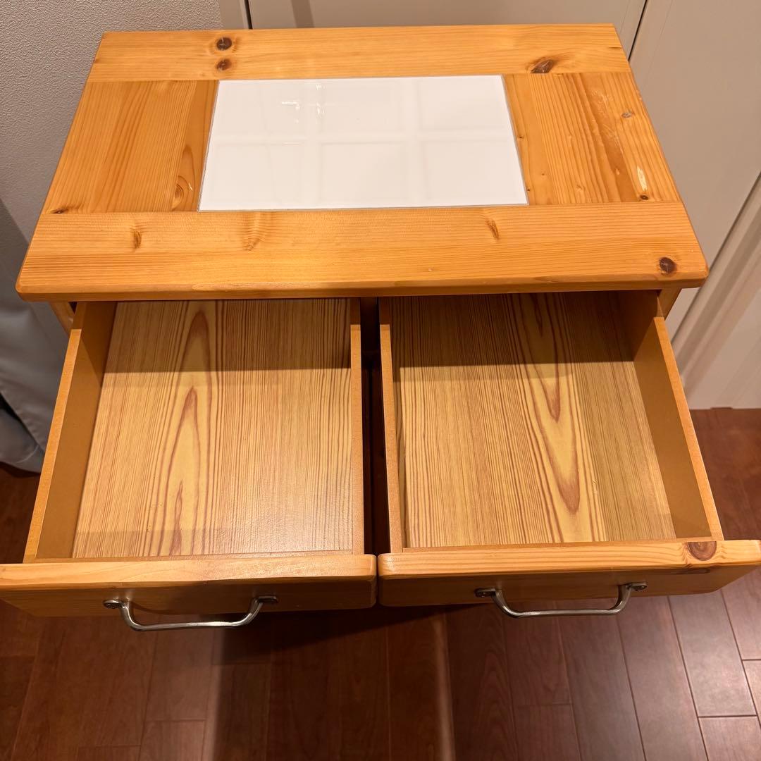 木製ガラス扉キャビネット GCB-60 収納棚 本棚 ナチュラル 北欧風