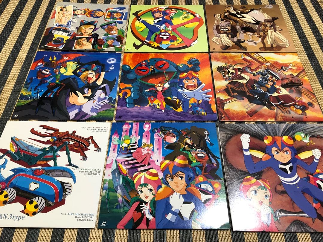 ☆タイムボカンＢＯＸ☆全話計１６枚☆希少！☆定価：８８０００円☆