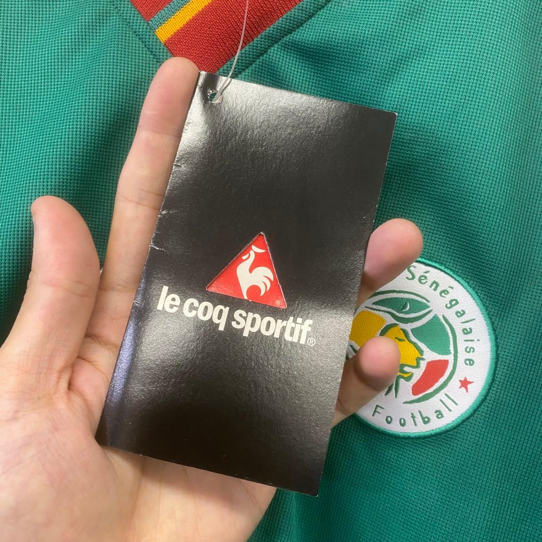 【新品未使用】ルコック セネガル代表 ユニフォーム ゲームシャツ 2002年