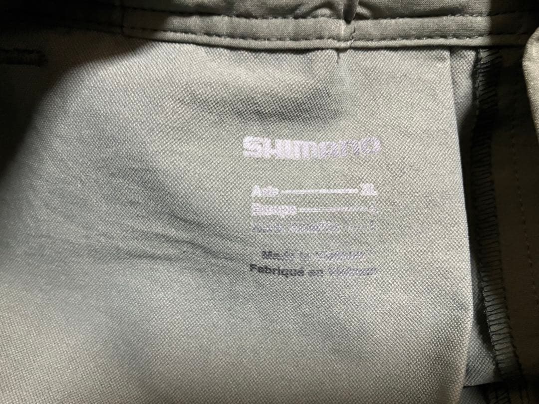シマノ ドライバーサタイル パンツ WP-001W セージグリーン XL