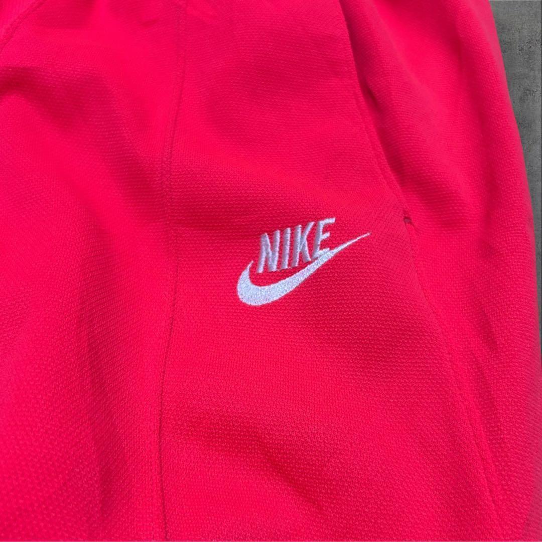 90s ナイキ セットアップ M ピンク 刺繍ロゴ スポーツMIX シティボーイ