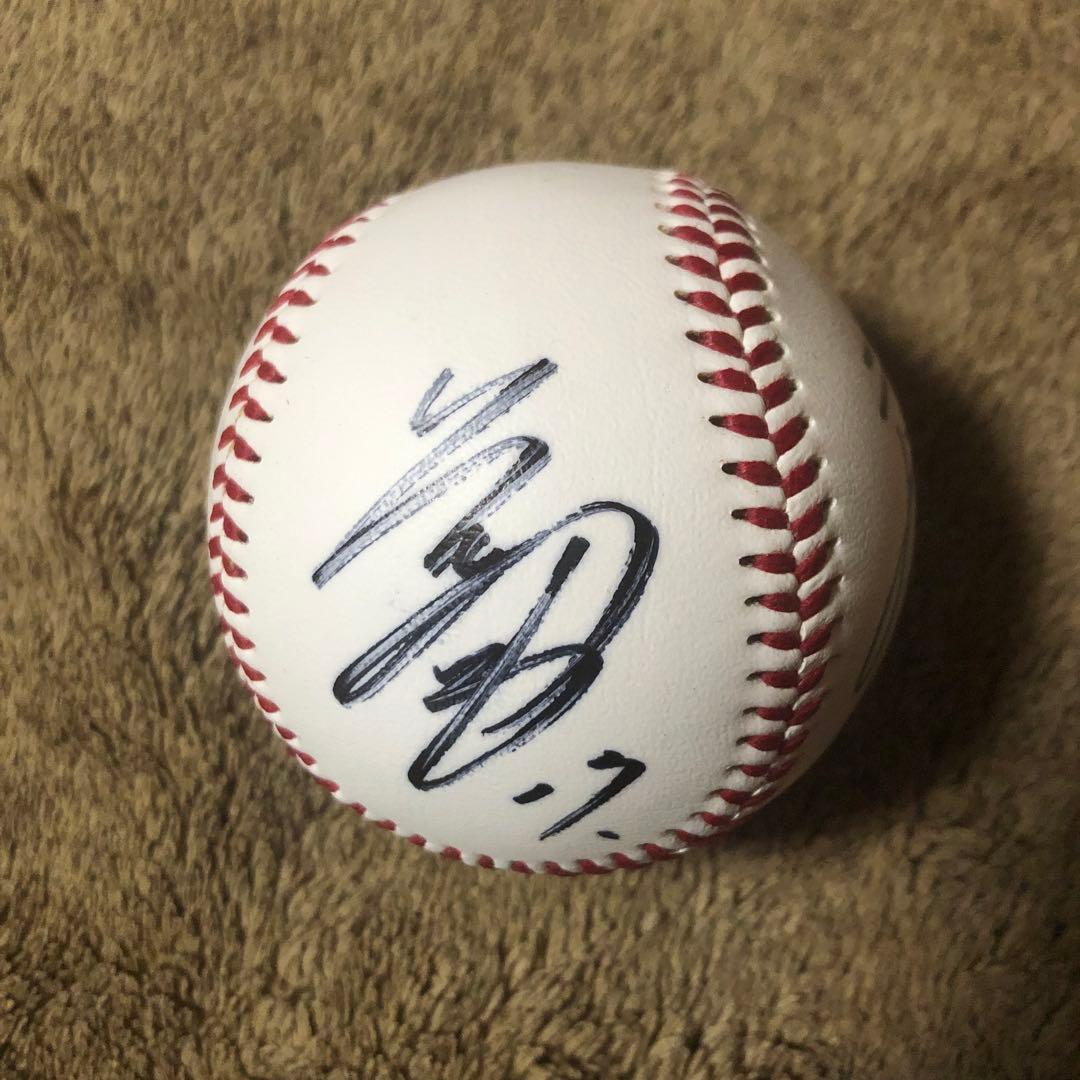 井端弘和・里崎智也・柴原洋・成瀬善久直筆サインボール