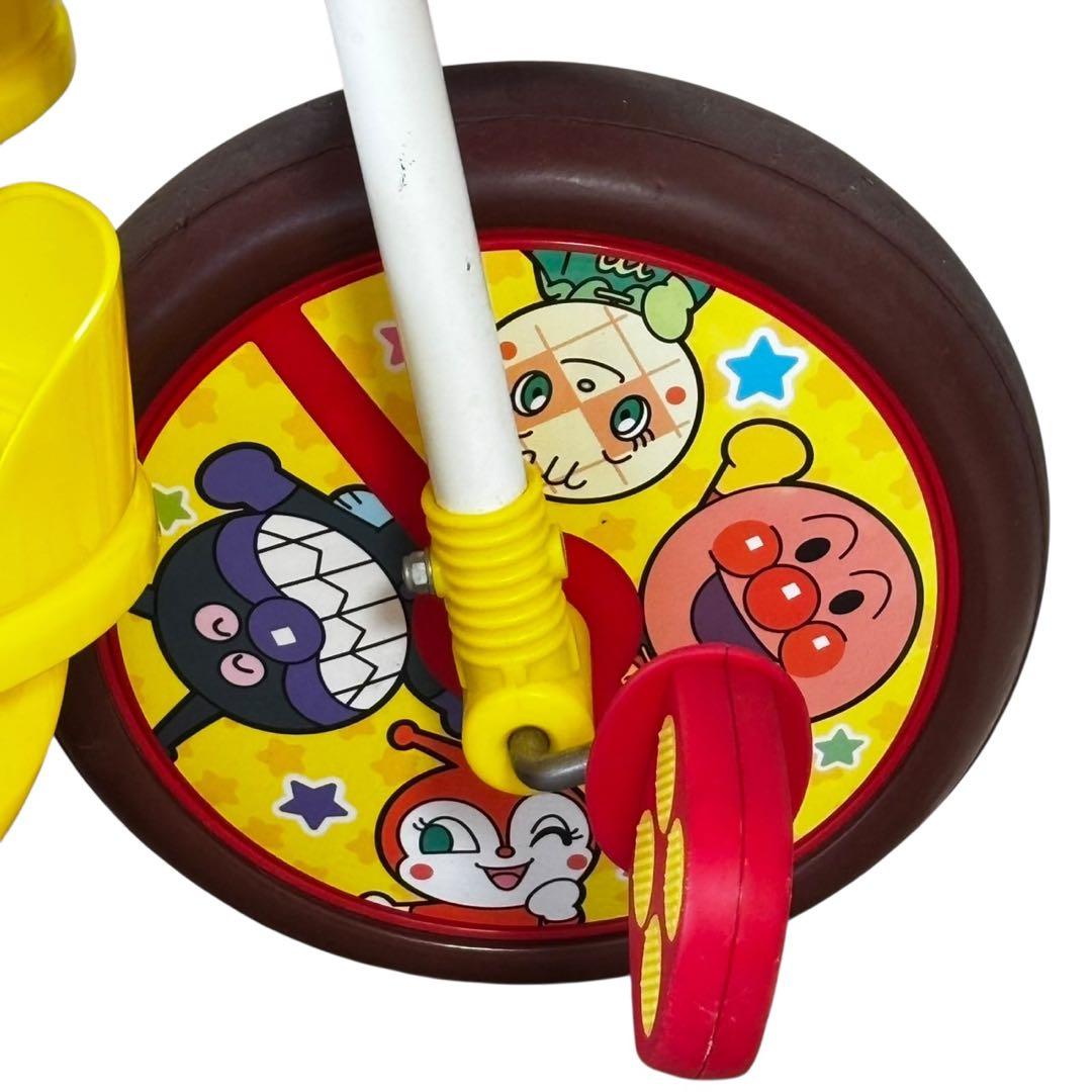 ブザー付き おでかけ三輪車 それいけ！アンパンマン デラックス 赤