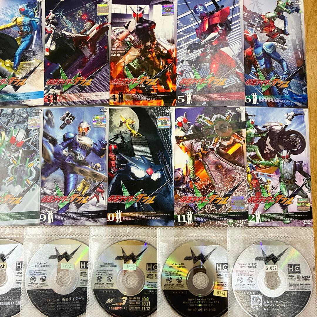 仮面ライダーW ダブル　全12巻セット　DVD　ヒーロー　特撮　映画　劇場版