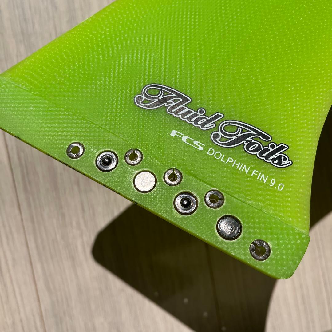 【値下げ】FCS Dolphin Fin 9.0 グリーン