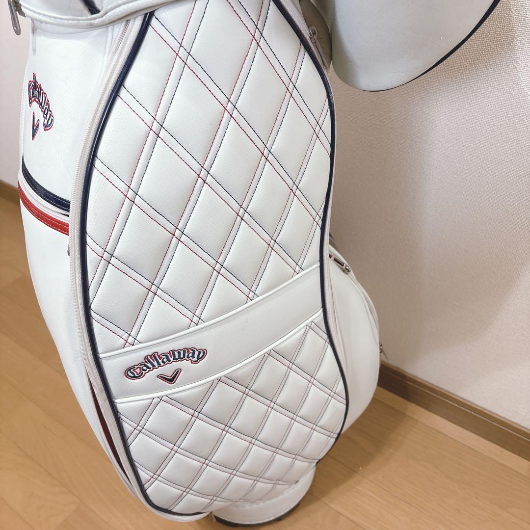 K336 Callaway レディース キャディバッグ ホワイト