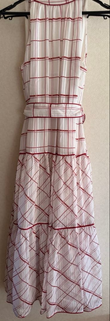 ワンピース Her lip to Anduze Belted Check Dress S