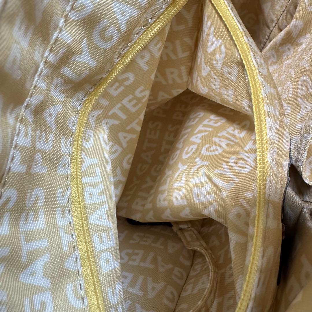 PEARLY GATES（パーリーゲイツ）　マルチボーダー柄　カートバッグ