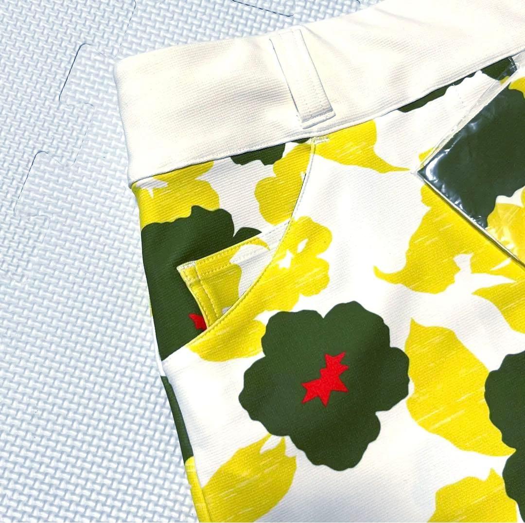 ブラック＆ホワイトゴルフスカート